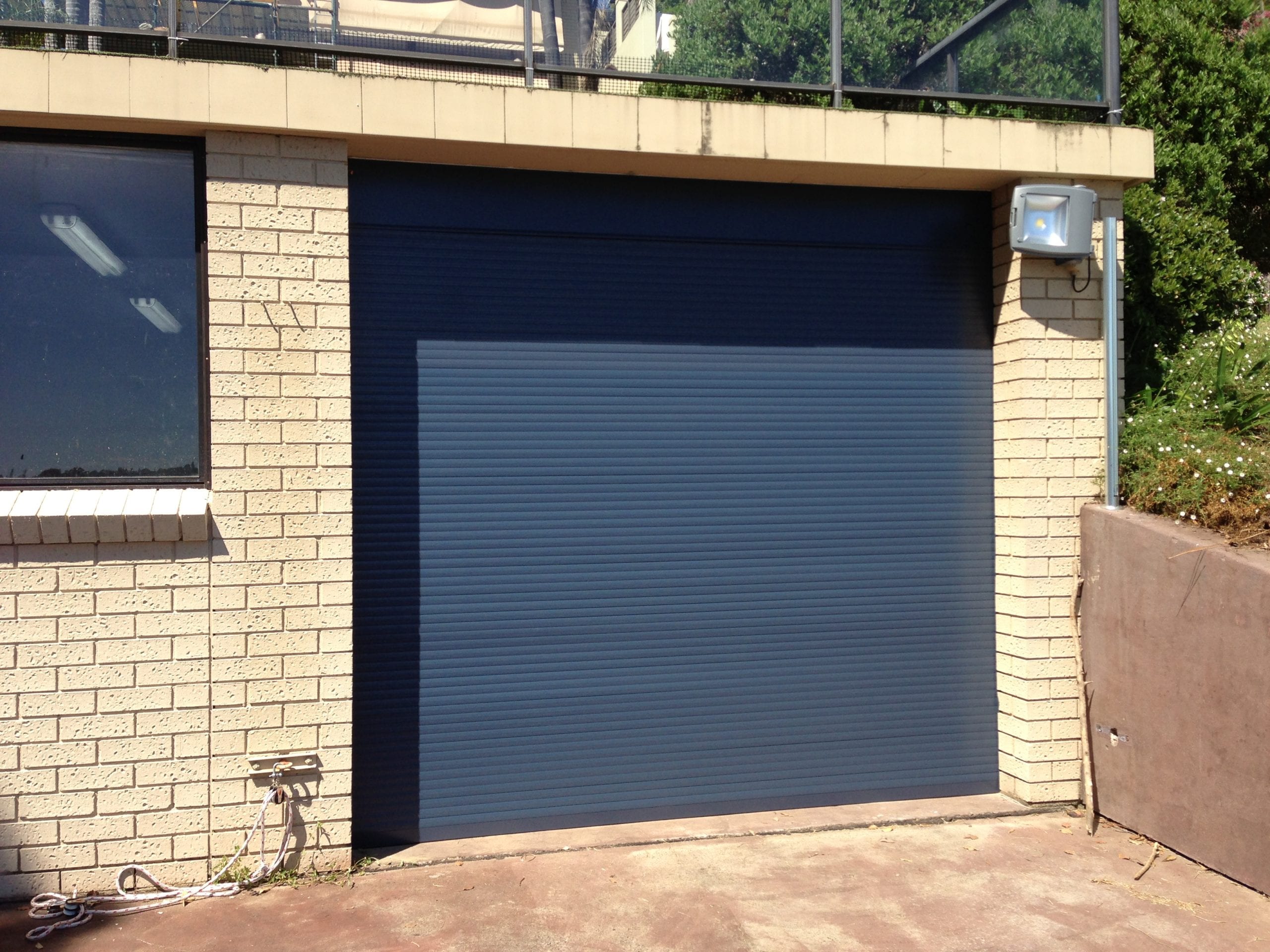 blue roller garage door sydney gold coast
