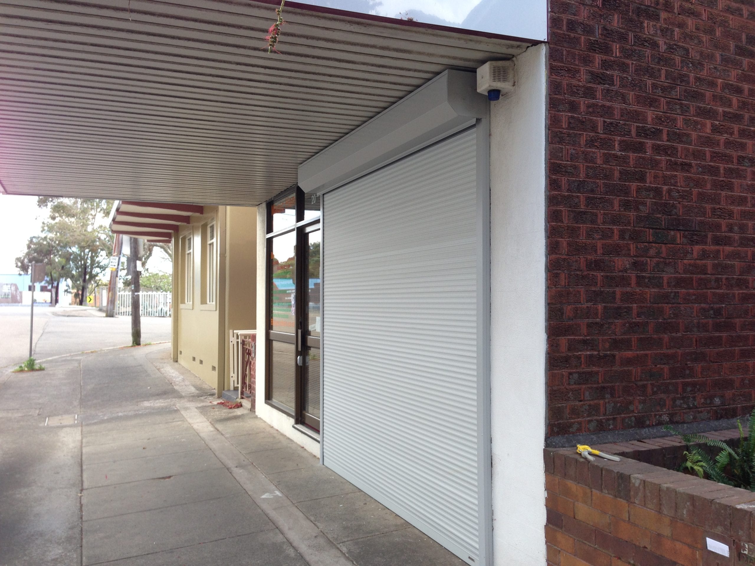 shop front aluminium roller shutters