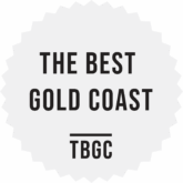The Best Brisbane City Badge White
